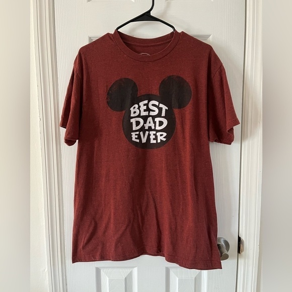 Disney Best Dad Ever tee- Size L - Picture 1 of 4